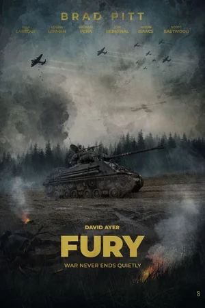 Fury (2014) poster